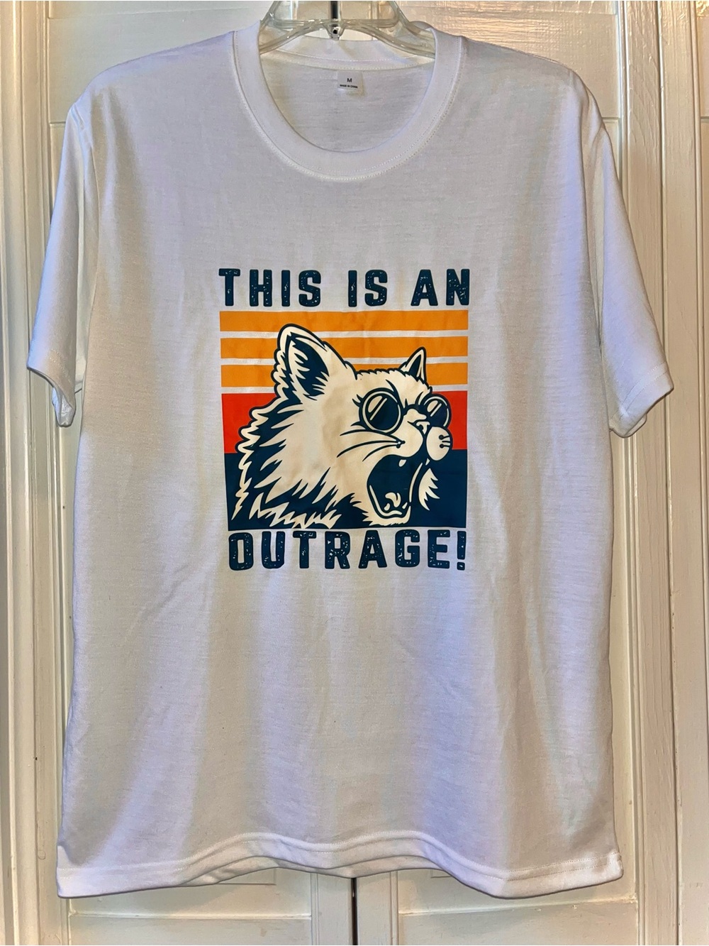Dungeon Crawler Carl Tee, Princess Donut “This Is An Outrage” White Multicolor